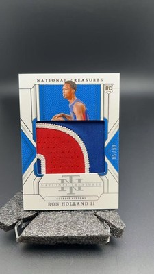 2024-25 Panini National Treasures Ron Holland II Rookie Patch /99 #14466 S
