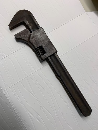 WWII US 12” Moore Military Ford GP GPW Jeep Tool Kit Wrench