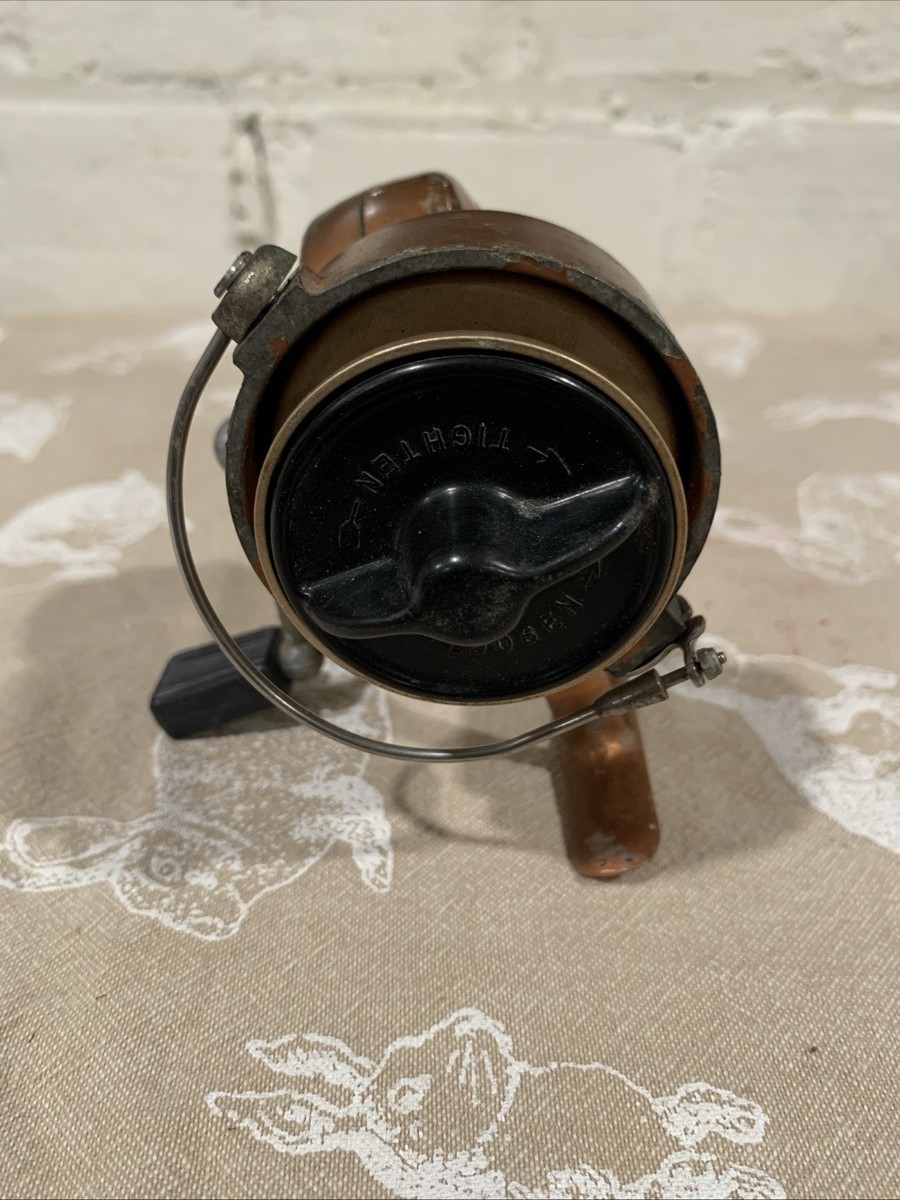 Vintage AIREX BACHE BROWN SPINSTER MARK VI SPINNING REEL VINTAGE