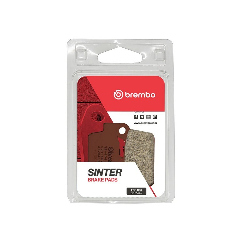 Rear Brembo Sinter Brake Pads TM MX 125 2012 - Image 4