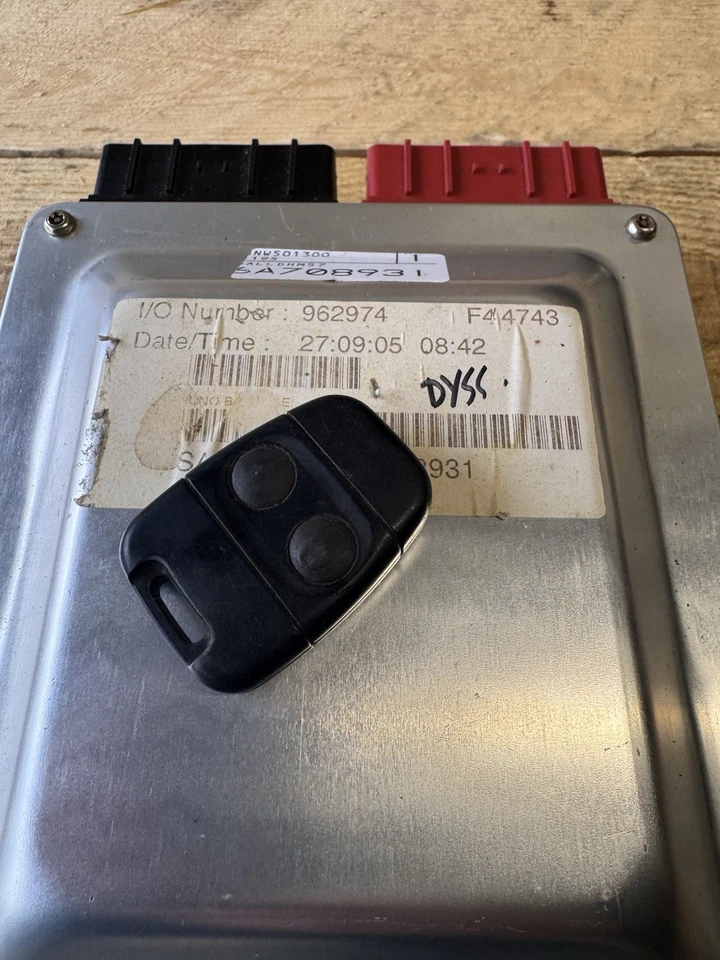 Centralina motore Land Rover Defender Td5 15p, set centralina 10AS e Fob NNN500020 - Immagine 4 di 4