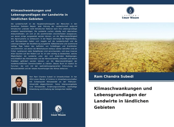 Klimaschwankungen Und Lebensgrundlagen Der Landwirte In LäNdlichen Gebieten Buch-image