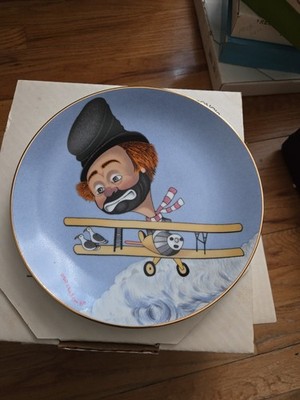 Gertrude And Heathcliffe Collector Plate Red Skelton Freddie's Adventures 1984