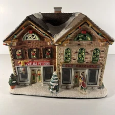St Nicholas Square Village Christmas PET SHOP The Village Collection 2006
