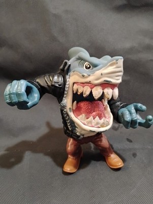 Vintage Street Sharks Pool Shark Ripster Toy 1995 MATTEL Series 4