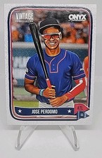Jose Perdomo 2024 Onyx Vintage #OVJOPE  Braves Prospect ⚾ Card