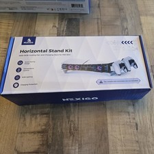 NexiGo PS5 Slim Horizontal Stand with Regular Fans and Charging, White