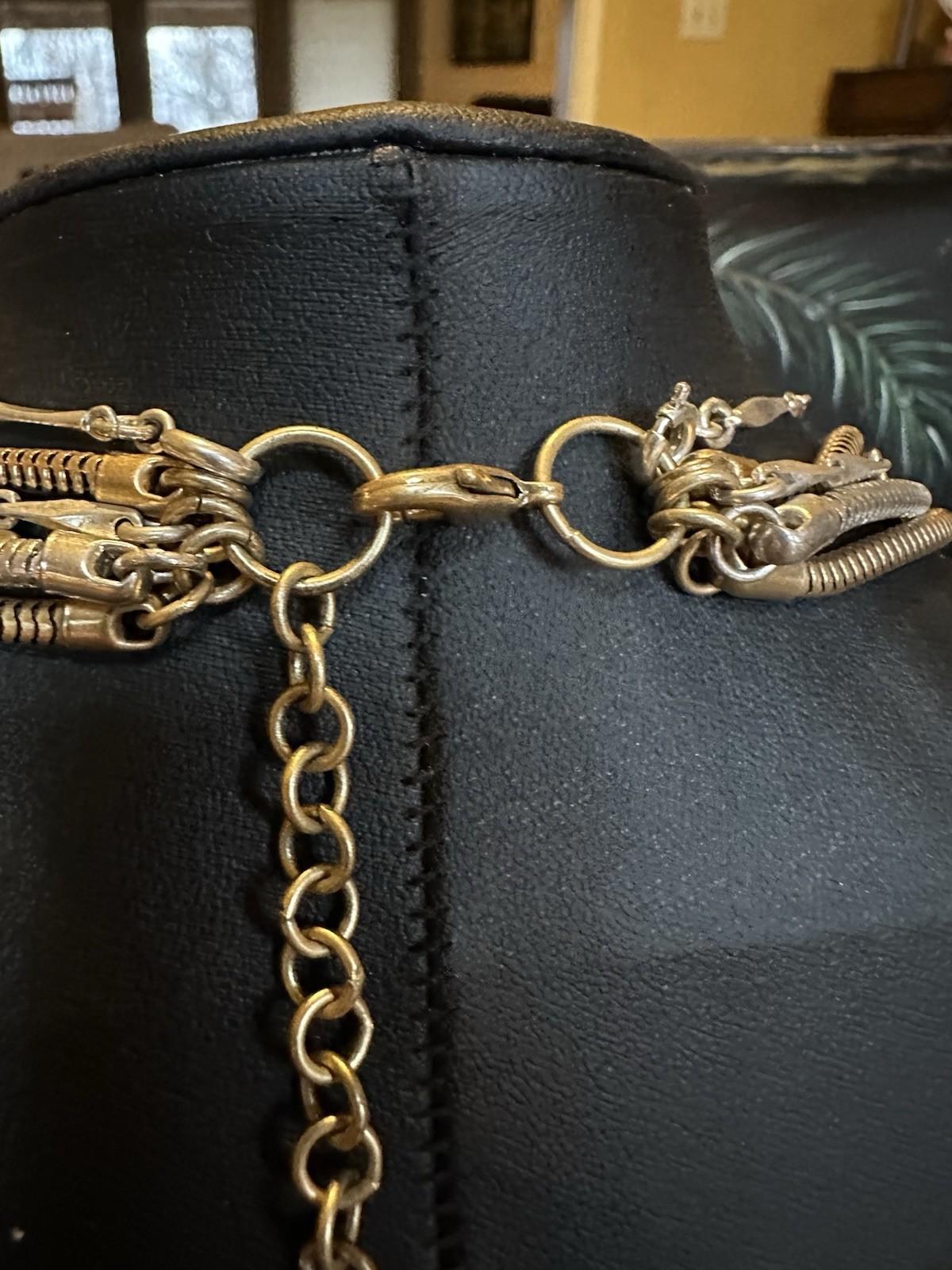 Stella & Dot Multi Strand Statement Necklace Mixe… - image 3