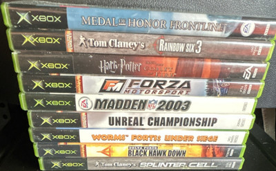Microsoft OG Xbox Original Game Lot 9 CIB. Classic Collectible Hits. $150+ value