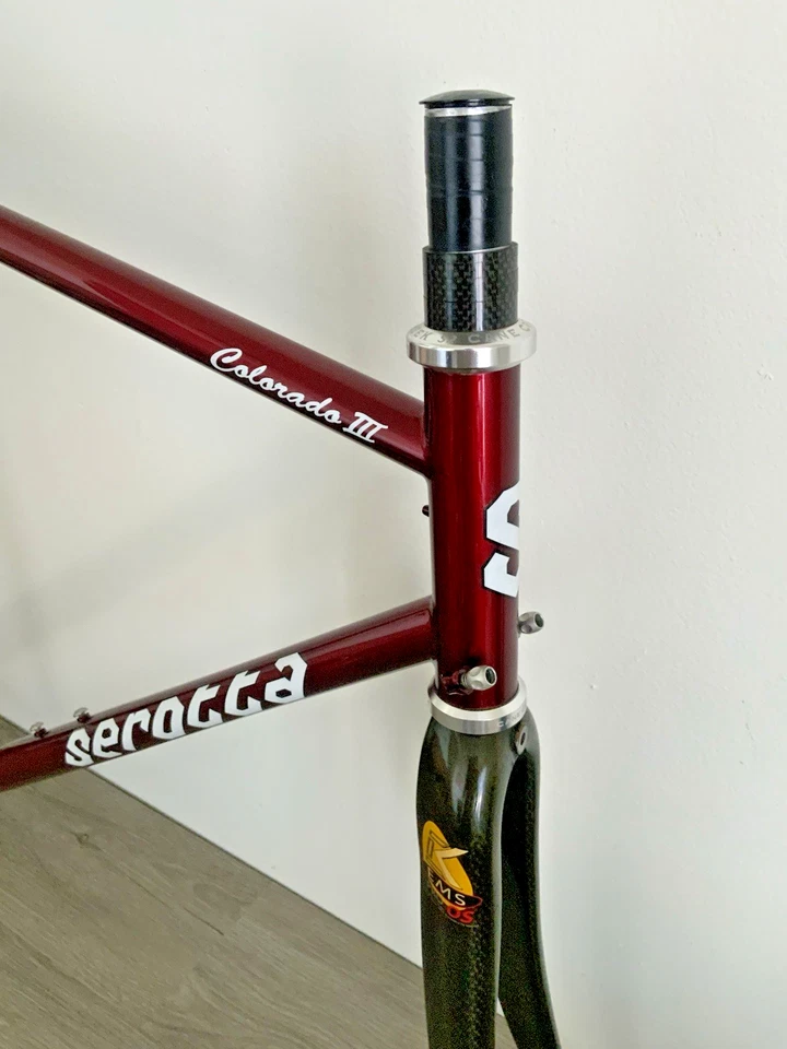 MARCO SEROTTA COLORADO III` HORQUILLA ACERO EMS 56 CM 2,5 KGS. ESPACIADO TRASERO 130 MM Foto 3 de 4