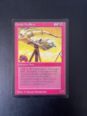 MTG- Orcish Artillery x1 - BETA LP