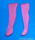 RARE Vintage Francie Doll Long On Looks #1227 Pink Net Stockings ~ 1960's