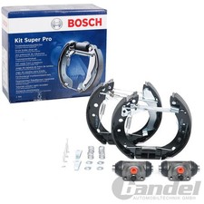 BOSCH BREMSBACKENSATZ KIT SUPER PRO HINTEN für NISSAN MICRA II K11 1.0-1.5 I D