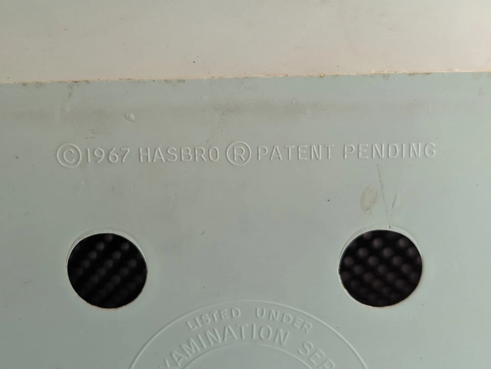 Lite Brite 1967 caja original clavijas de bombilla manual sin hojas probado usado en muy buena condición raro Foto 4 de 4