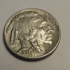 1937 Buffalo Nickel, nice original AU condition coin