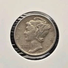 1945-P Mercury Dime 90% Silver US Mint Philadelphia