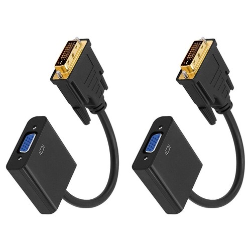 Durability 1080P DVI D To VGA Adapter For Connecting Computers To Displays - Zdjęcie 9 z 10