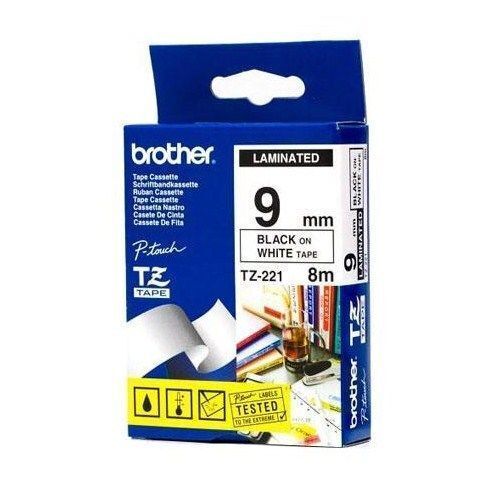 Brother TZe-221 Laminiertes Schriftband - 9mm x 8m - Bild 1 von 1