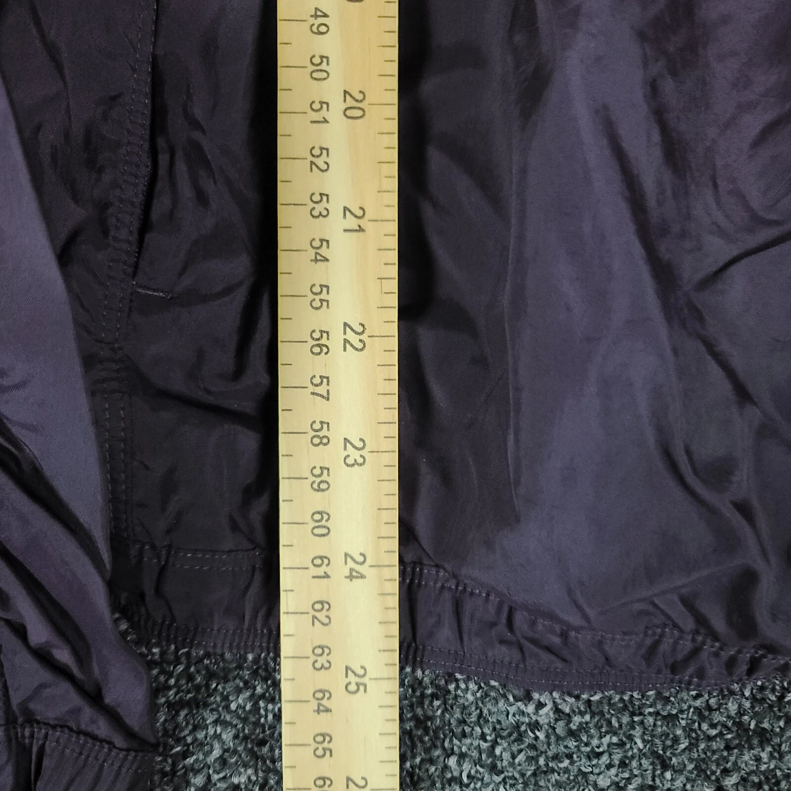 athleta grace half zip nylon running windbreaker jacket