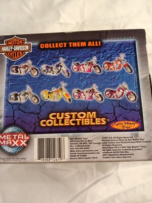 Metal Maxx Harley Davidson FxstdFsxtdi Softail Deuce 1:17 Diecast