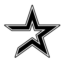 Decal Vinyl Truck Car Sticker - MLB Baseball Houston Astros