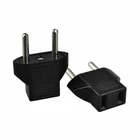 US USA To EU Europe EURO AC Power Wall Plug Travel Charger Adapter Converter NEW