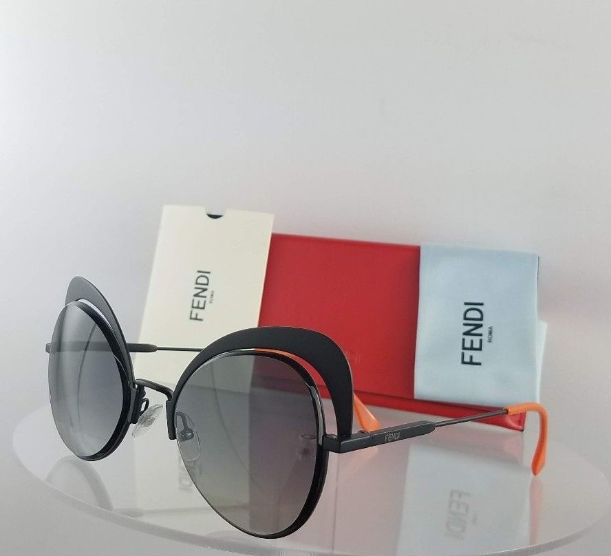 値下げ　FENDI サングラス FF0247 Brand New Authentic Fendi FF 0247/S Sunglasses 8079O Black