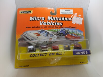 Micro Matchbox Vehicles 5-Pack Speed Demons (Mustang GT, Camero
