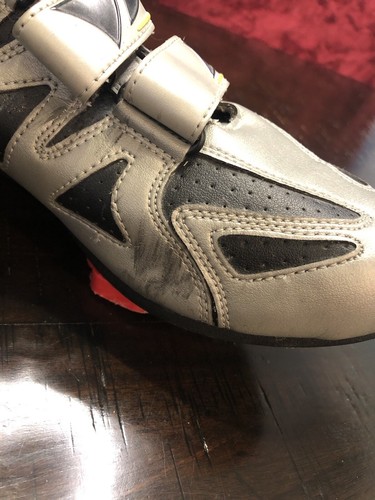 Forte Elan grey/black Mens 12.5 Used Biking Shoes Repair To Heel See Pictures - Picture 4 of 10