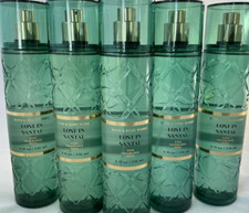 5 LOST IN SANTAL 8oz Fine Fragrance MIST Bath and Body Works EVERYDAY LUXURIES