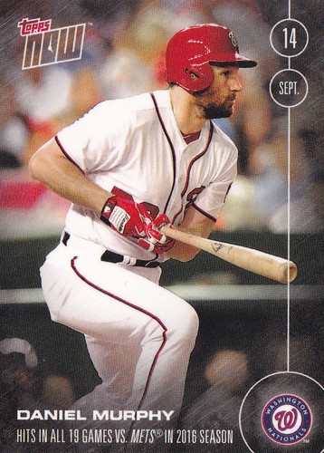 2016 Topps Now 455 Daniel Murphy