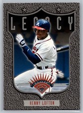 Kenny Lofton 1997 Leaf Legacy BASEBALL #363 Atlanta Braves