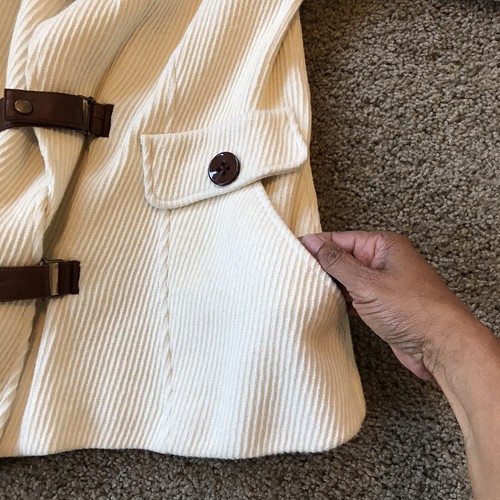 Identify Off White Women’s Textured Jacket Size 8 - Picture 8 of 10