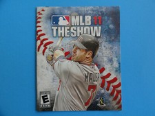 PLAYSTATION 3 MLB 11 THE SHOW INSTRUCTION MANUAL **NO GAME INCLUDED**