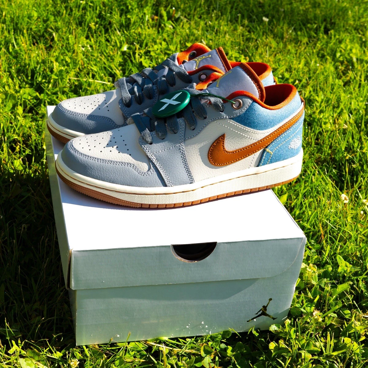 Jordan 1 Low Phantom Denim W for sale | eBay
