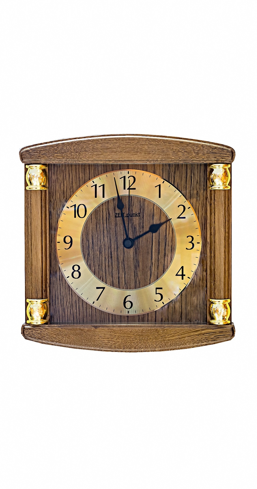 Modern wall clock with quartz movement from Zeitpunkt (Ze.. ZP 12/5302/4-762 NEW