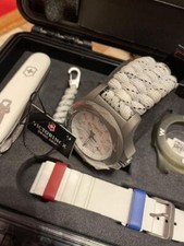 Victorinox Swiss Army Knife Watch Set w/ Case Japan.