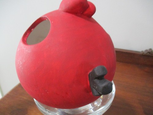 Angry Birds painted ceramic Rovlo 2009 toothbrush or pencil holder vintage - Picture 3 of 7