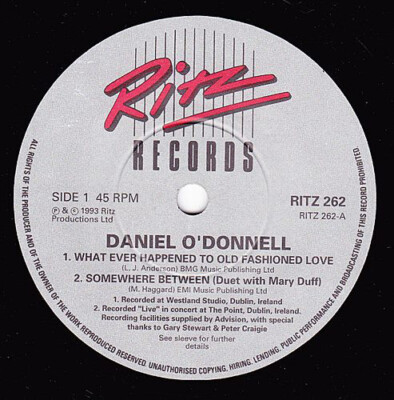 Daniel O'Donnell - What Ever Happened To Old Fashioned Love (7'', Single)