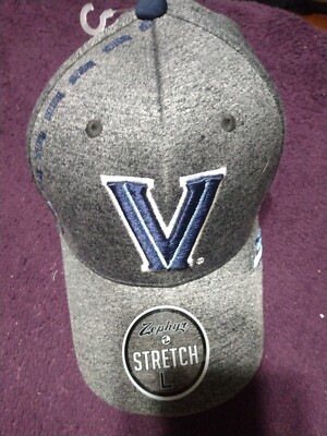 Zephyr NCAA Villanova Wildcats new with tag size large stretch 100% polyester 