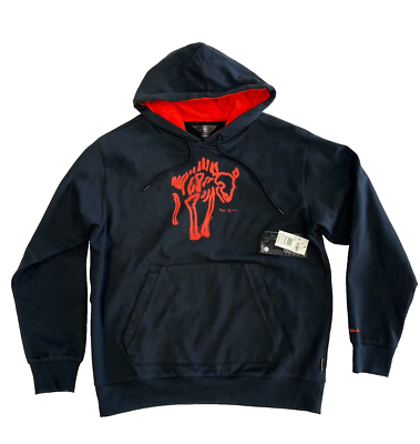 $95 Volcom D.I Fleece Pullover Hoodie NWT Size M or L Men's Black