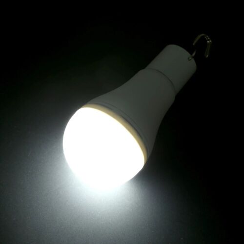 7W Solar Glühbirne wiederaufladbare Leucht LED Birne mit Fernbedienungs Timer - Bild 4 von 12
