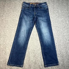 Urban Pipeline Jeans Boys 16 Blue Faded Classic Straight Fit Maxwear Denim Work