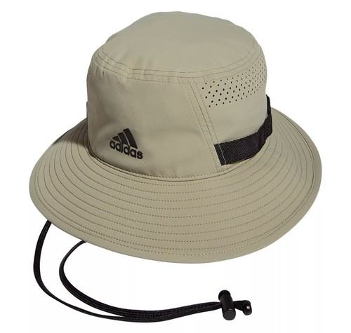 Adidas Men's Victory III AEROREADY Bucket Hat - Feather Grey/Black - Size L/XL