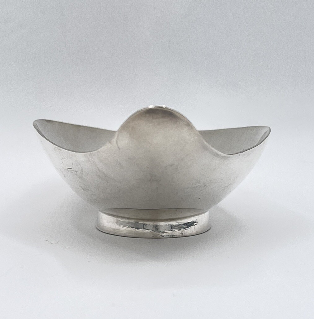 THREE Modernist REED & BARTON #64 65 68 Silverplate BOWLS  JOHN PRIP 1955 nestng