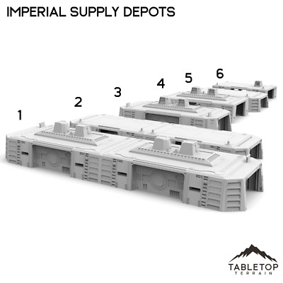 Imperial Supply Depots - Imperial Base Builder Compatible with Star Wars Legion