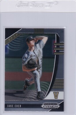 2020 PRIZM DRAFT RC JAKE EDER MIAMI MARLINS ROOKIE BASEBALL E4968