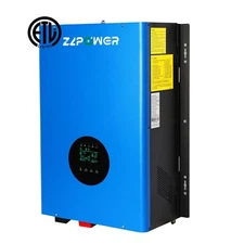 12KW Solar Hybrid Inverter Off Grid Inverter w/2x80A MPPT Charger Controller US