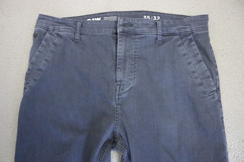 G-Star Raw Jogger Pants Jeans Men's Size 35 x 32 Blue - Picture 5 of 14
