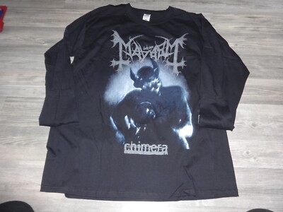 Mayhem LS Shirt Black Metal Enthroned Nargaroth Marduk Gorgoroth Fuenral Winds #